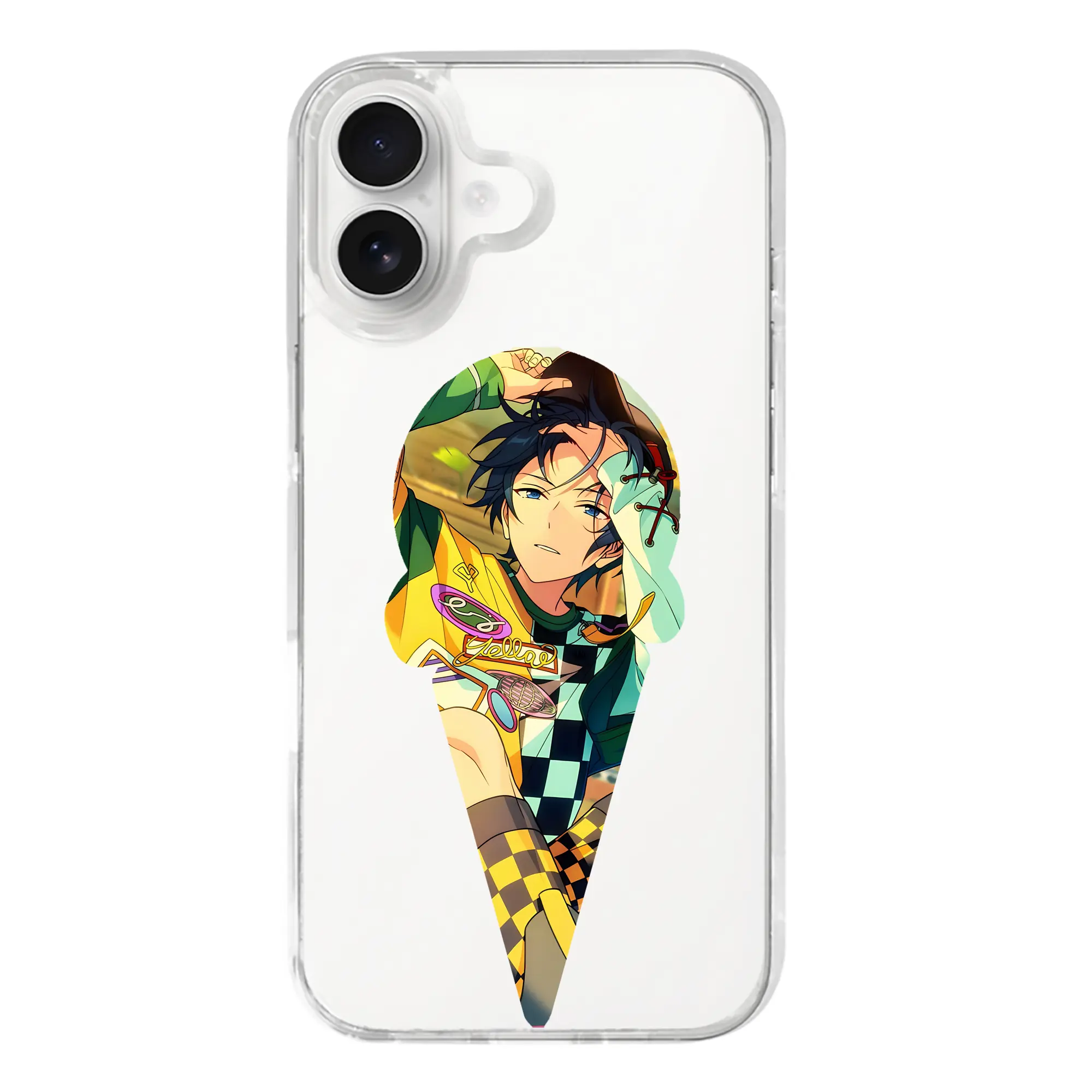 あんさん ぶる グッズ Trickstar 氷鷹北斗 - iPhone 17シリーズ 透明スマホケース – 薄型・耐衝撃・精密フィット保護カバー